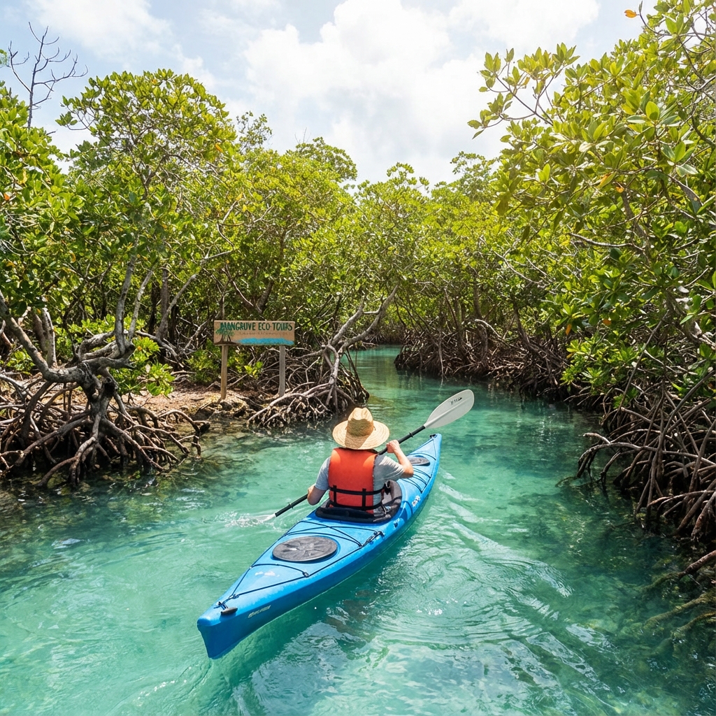 Kayak en los Manglares
